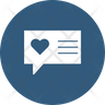 couple messaging icon download