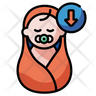 low birth rate icon png