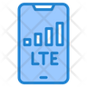 lte network icon download