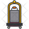 luggage carrier icons