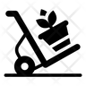 plant cart symbol