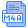 m4a file icon