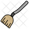 icons for cleaning broom
