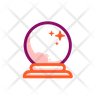 icon for glass ball