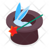 magic hat bunny symbol