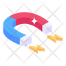 magnetic force icon png