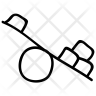 icon for pulling door