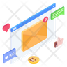 email notify icons