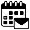 email calendar icon svg