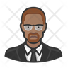 malcolm x icon png