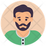 free male person icons