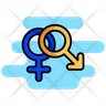 male-female emoji