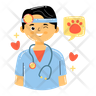 icons for male doctor