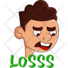 icons for loss graph