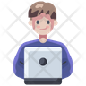 man working icon png