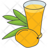 glass of juice icon