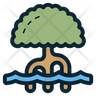 mangrove tree emoji