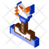 icon for steel factory