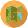 icon camping map