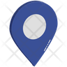 positioning map icon svg