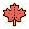 icons of maple leaf