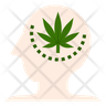 weed brain icons