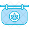 marijuana store symbol