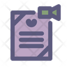 marriage license icon