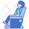 body massage chair icons