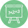 maths presentation icon