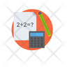 free math subject icons