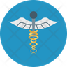 icon rod of asclepius