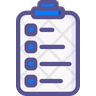 medical notepad icon svg