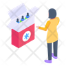 drugs box icon download