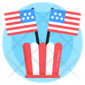 icons for memorial day centerpiece