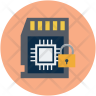 lock chip icon
