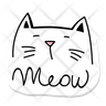 meow symbol
