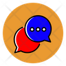 icon for social conversation