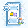 icons of messaging-app