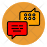 icon for internet messaging