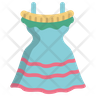 icon for mexican dress