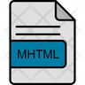mhtml icon png