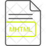 mhtml icon png