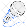 icon for wired mic