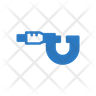 icon for micrometer