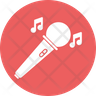 news microphone icons