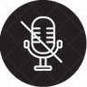 mute microphone icon svg