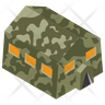 icon for military camp