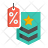 icons for military discount