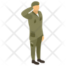 military person icon download